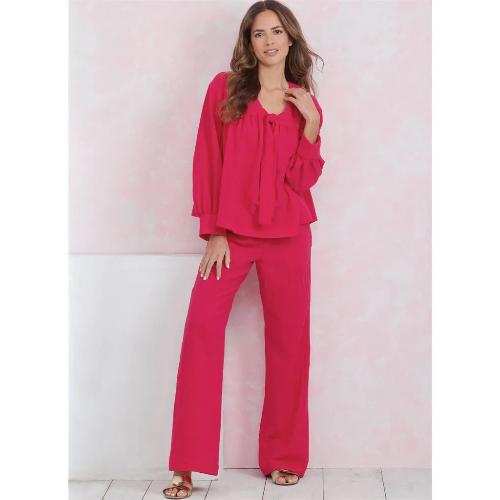 Simplicity Sewing Pattern S9928 Misses' Lounge Tops, Pants and Shorts