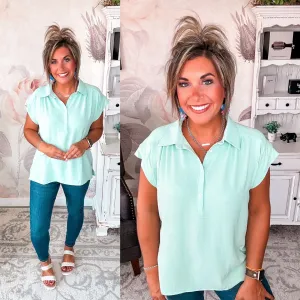 Story Of My Life Blouse - Sage