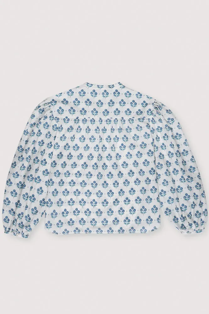 The New Society Eleni Hyacinth Blouse