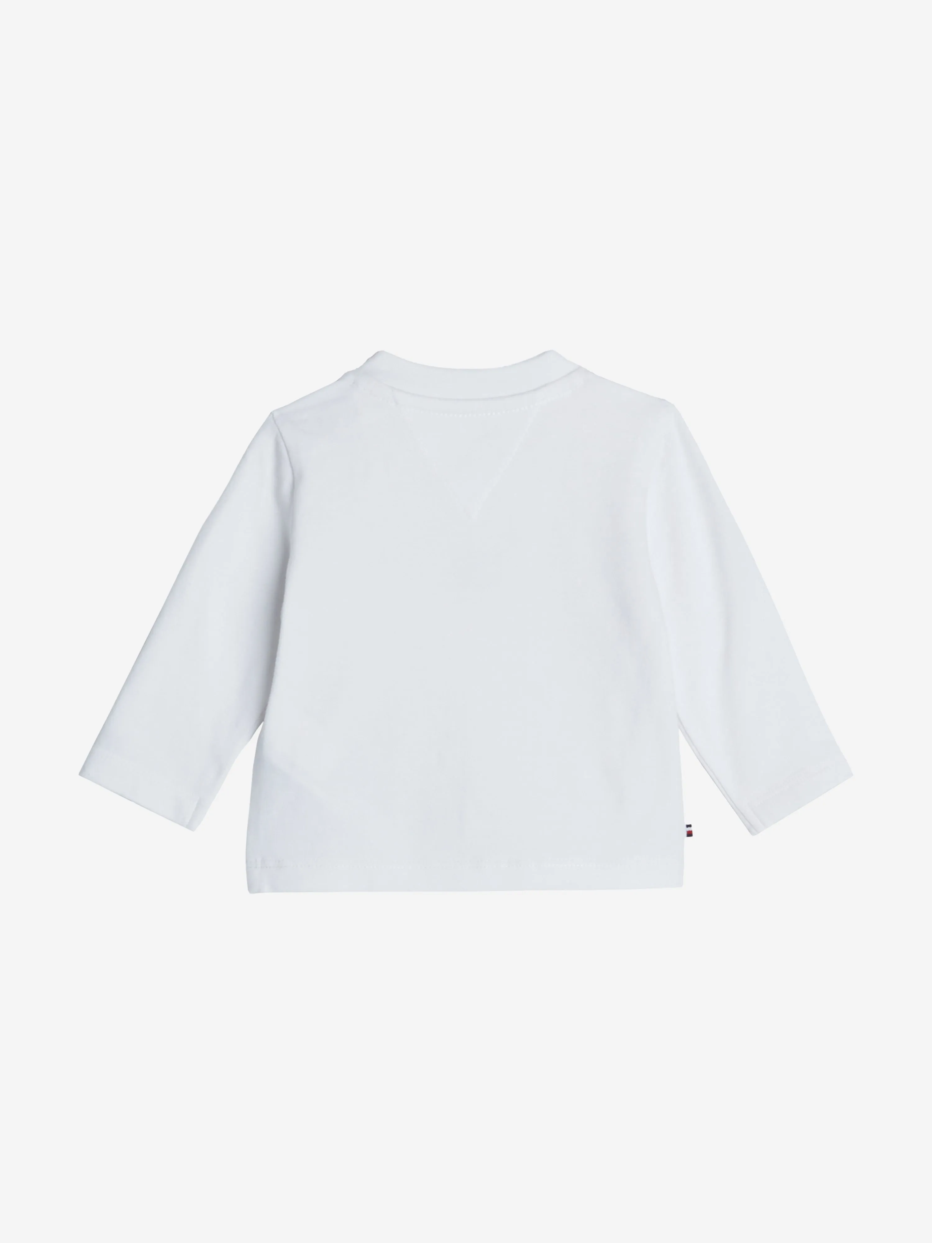 Tommy Hilfiger Baby Long Sleeve Essential T-Shirt in White