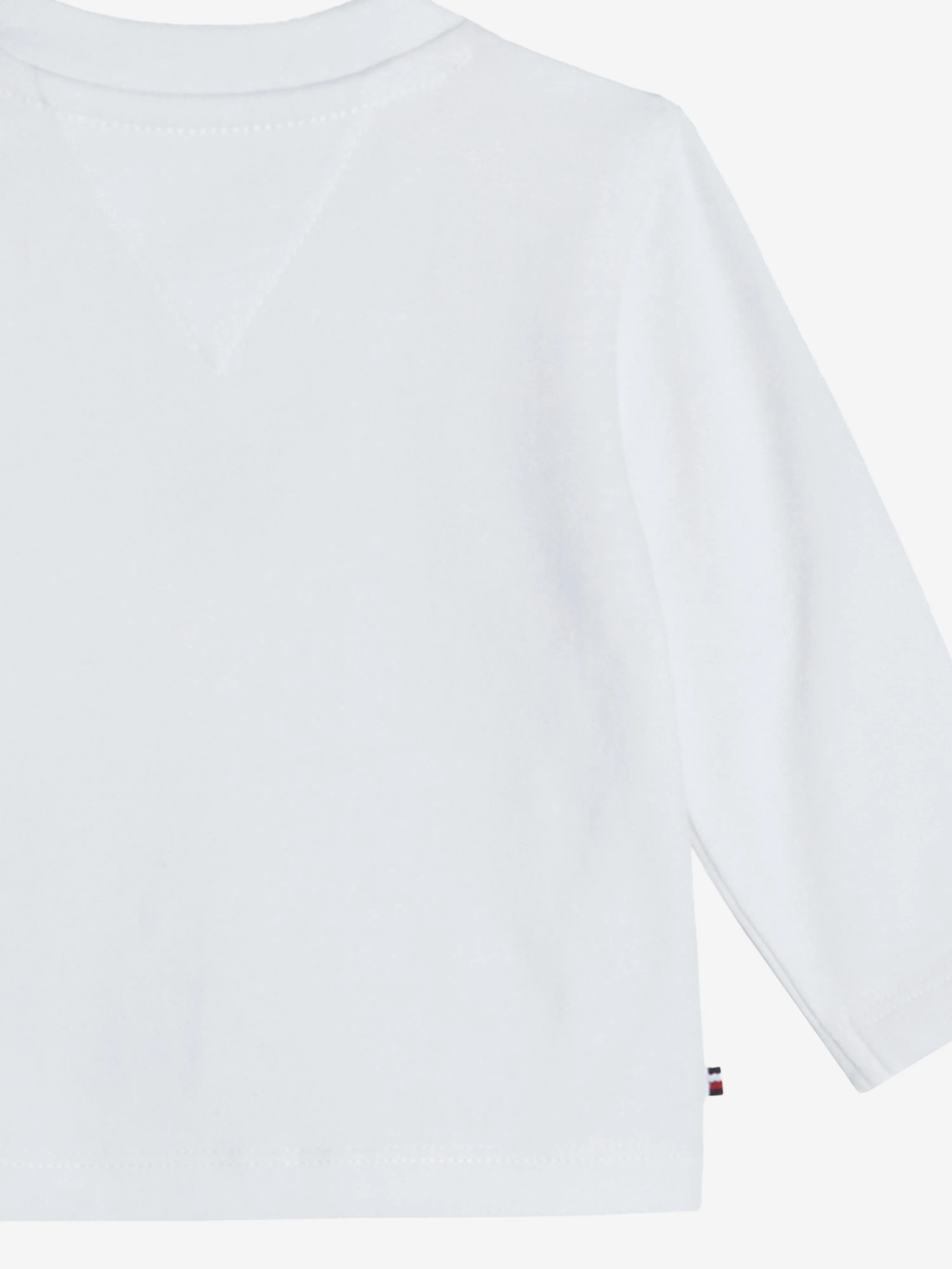 Tommy Hilfiger Baby Long Sleeve Essential T-Shirt in White