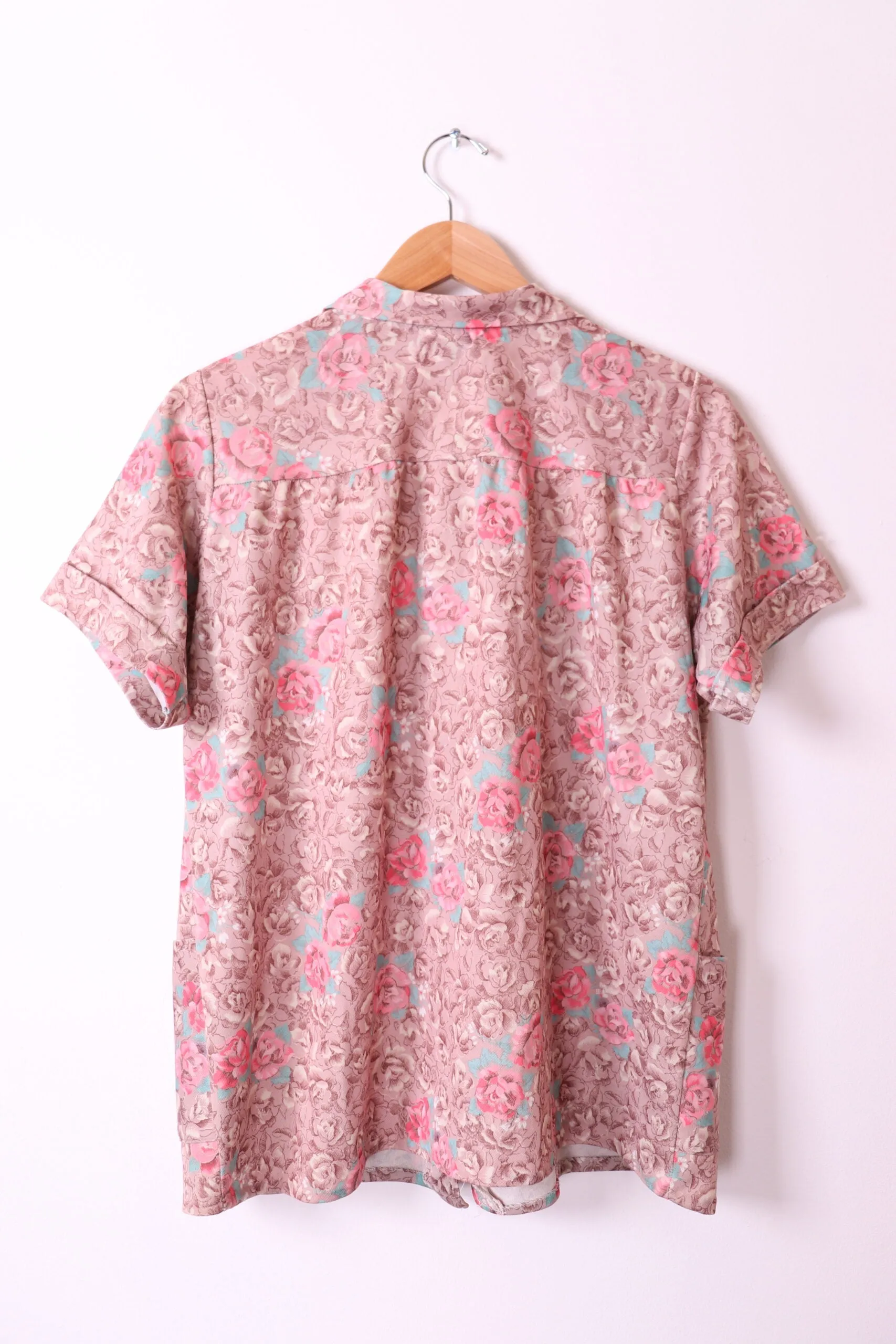 Vintage Floral Design Blouse