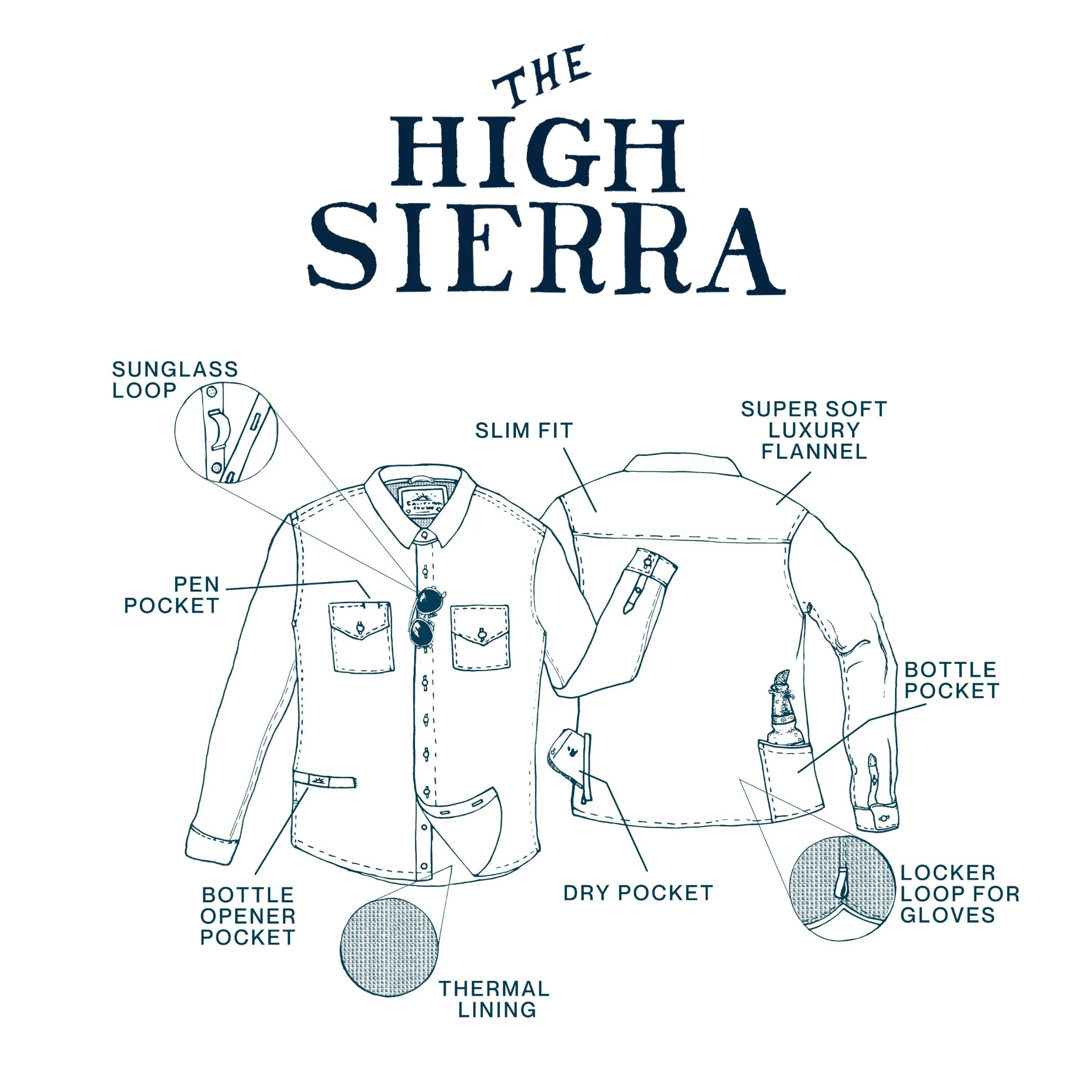 Womens High Sierra Shirt - Daffy Plaid