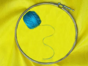 Yellow Plain Bangalore Raw Silk Fabric (Wholesale)